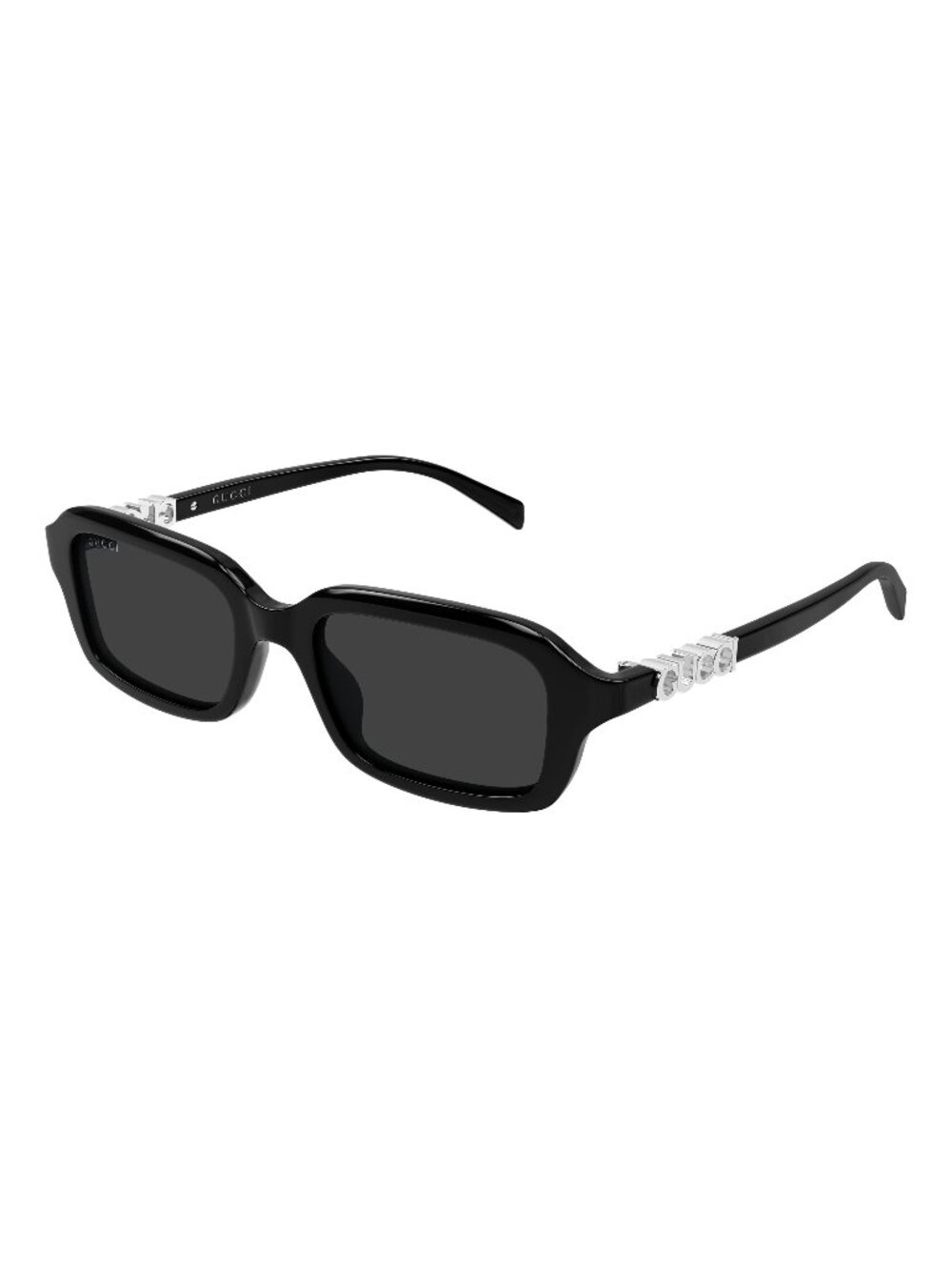 New Gucci Women's Sunglasses Black Grey Lens Acetate Frame GG2152S 001 50